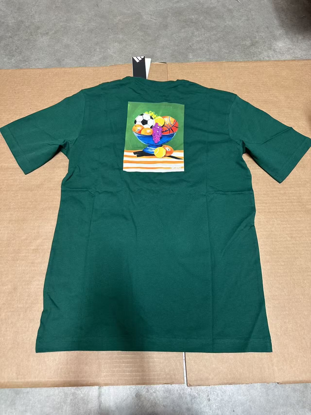 【直播】adidas LX032454 Lounge 靜物碗圖案短袖上衣