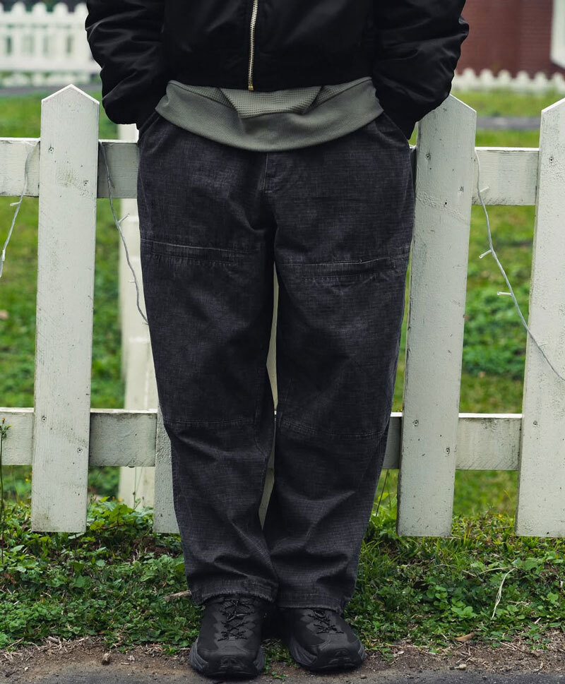 idealism Knee Pads Pants 黑色 迷彩 水洗 機能 工裝 工作褲 長褲【ID25046】