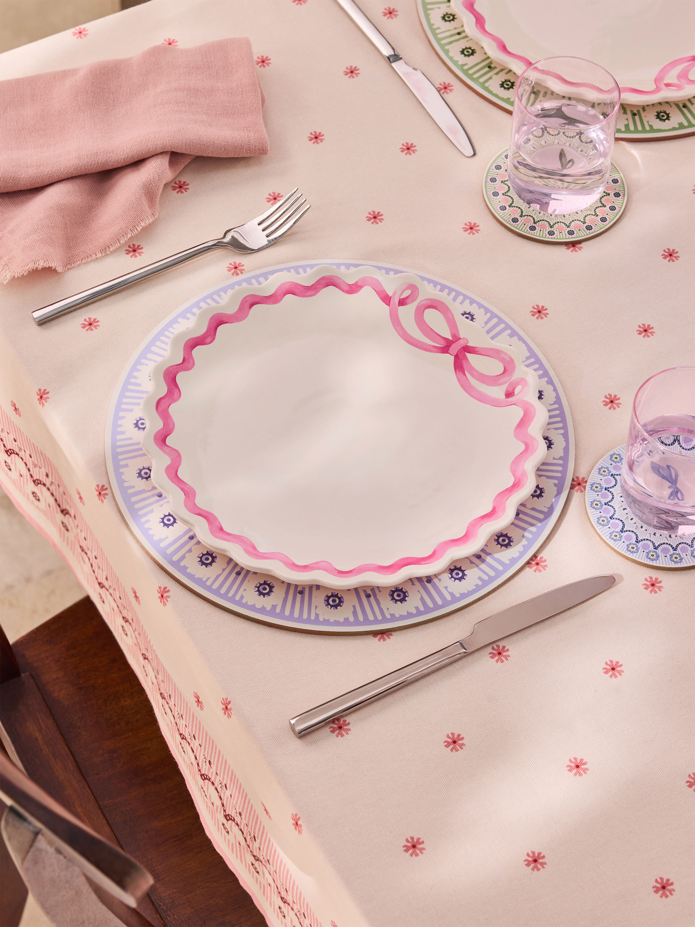 Spitalfields Silk 陶瓷餐盤