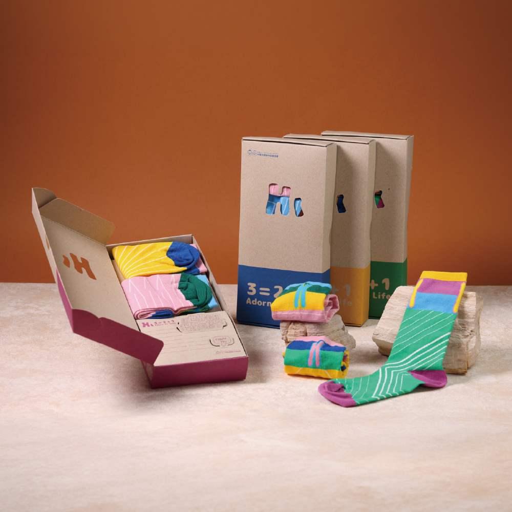 愛不囉嗦｜Adorn 環保襪 (2+1禮盒)