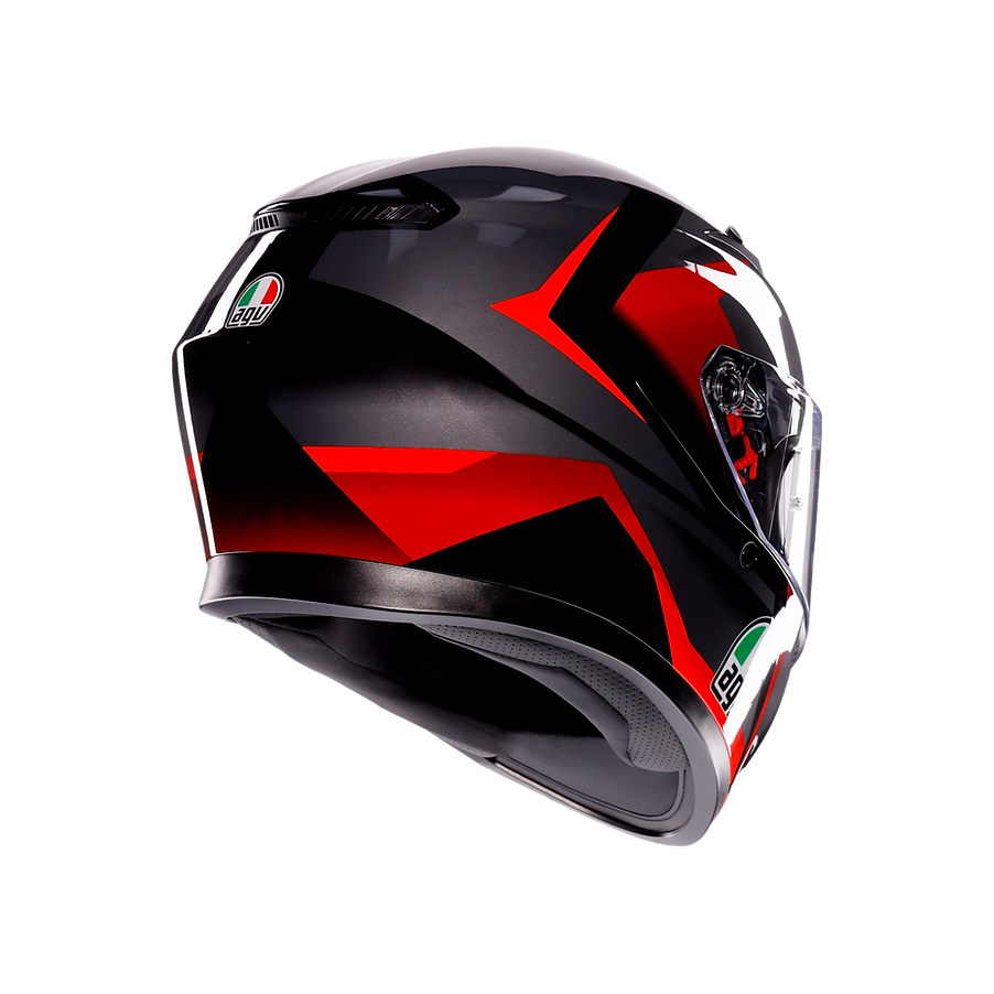 AGV K3 Striga Red 全罩安全帽