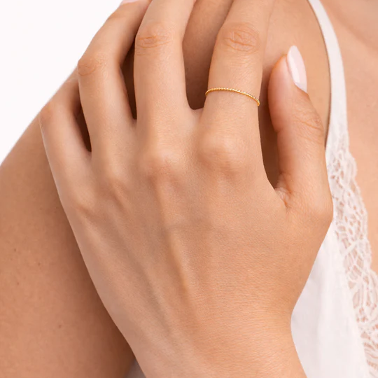 1YA0326-005 [YAY PARIS] Radiance Ring Gold #22AHC-100siec100 (EU)