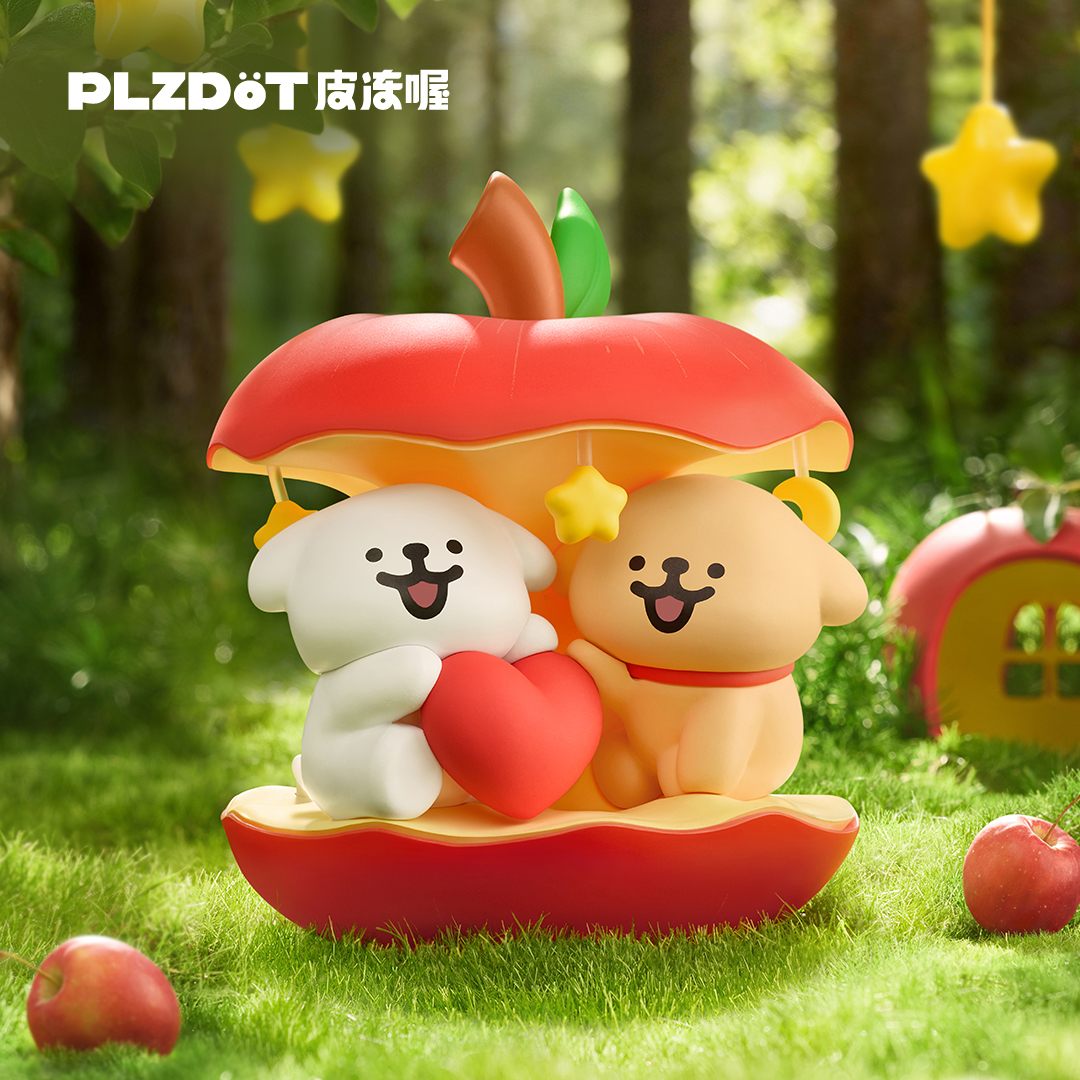 線條小狗幸福瞬間系列盲盒公仔 [單盒]