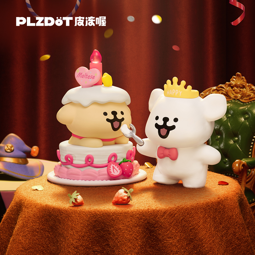 線條小狗幸福瞬間系列盲盒公仔 [6入/中盒]