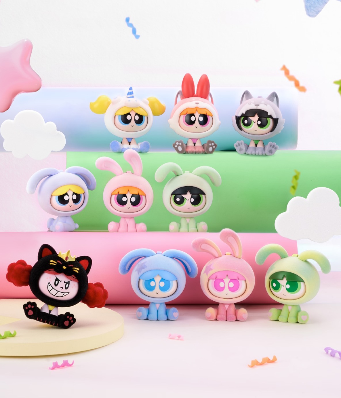 正版授權 飛天小女警 旋旋樂 爪爪特攻隊系列 變臉盲盒