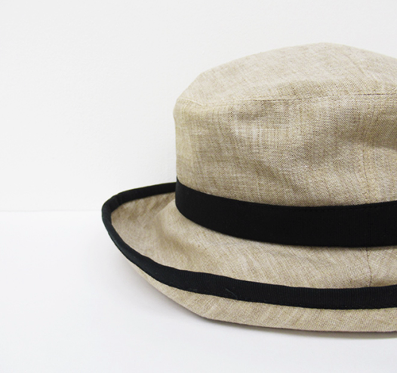 NAMIKI 雙色亞麻水手帽