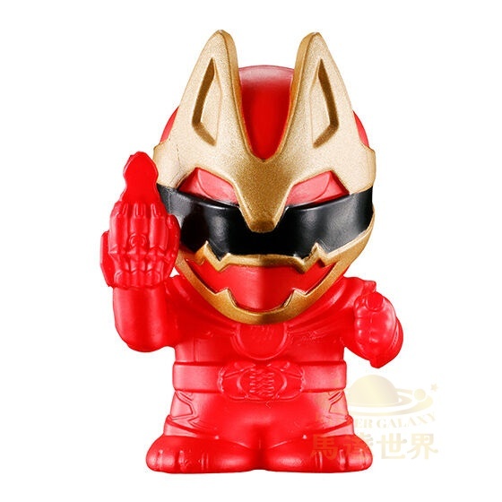 BANDAI 扭蛋-超級戰隊系列Q版人偶收藏-豪獸狼