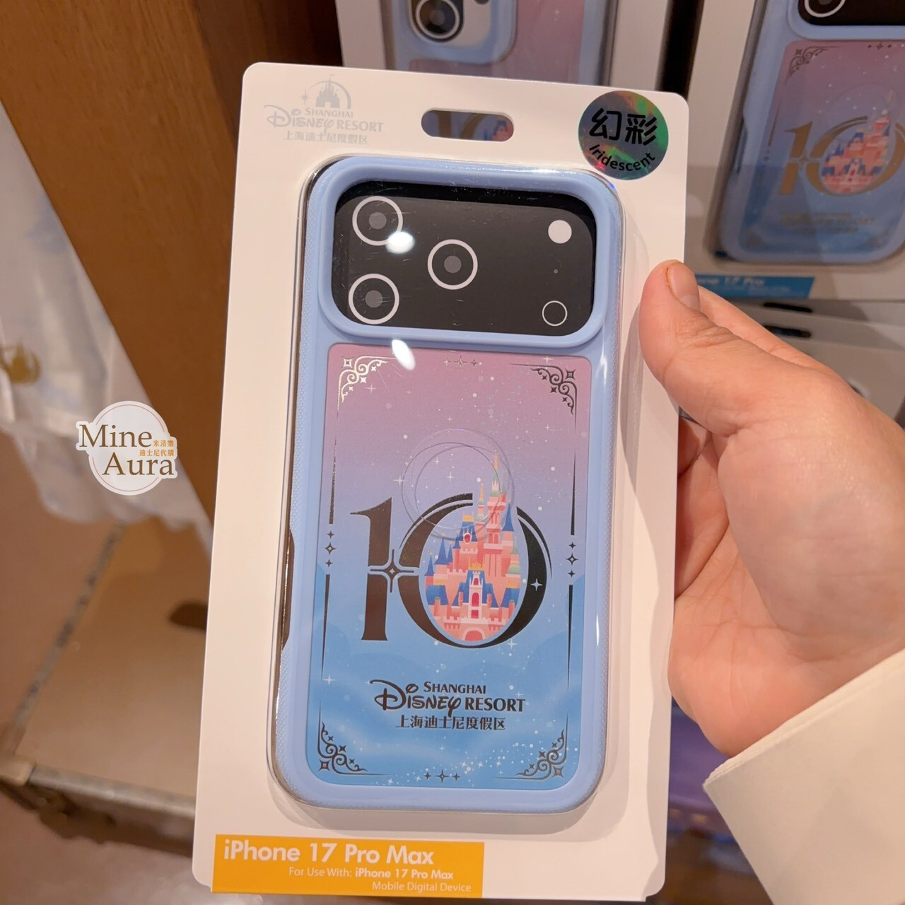 10歲生日慶典 奇妙同慶系列 城堡 圖案 iphone 系列 手機殼 保護套 -上海迪士尼樂園