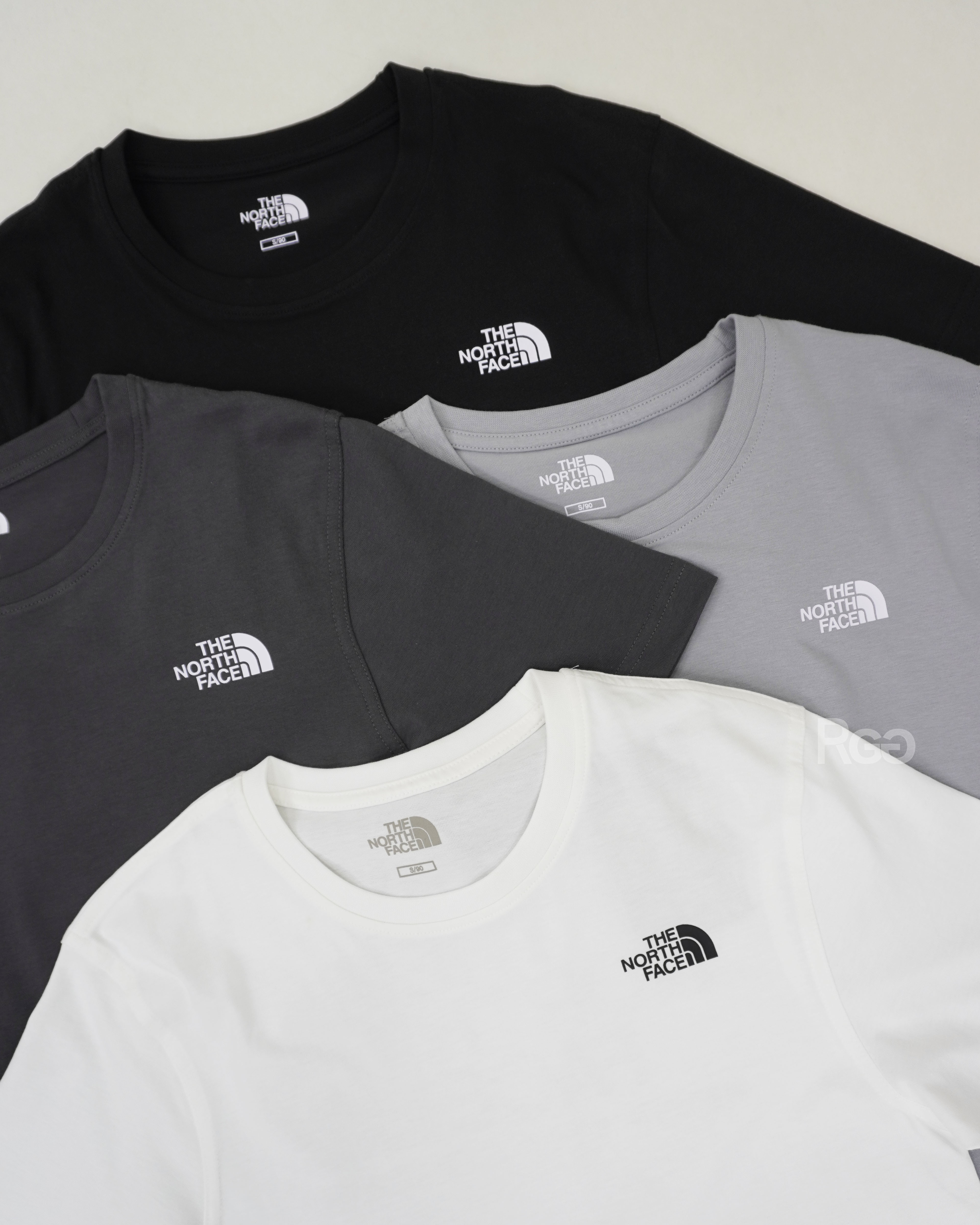 The North Face TNF 北臉 韓國 立體 Logo 短T商品照