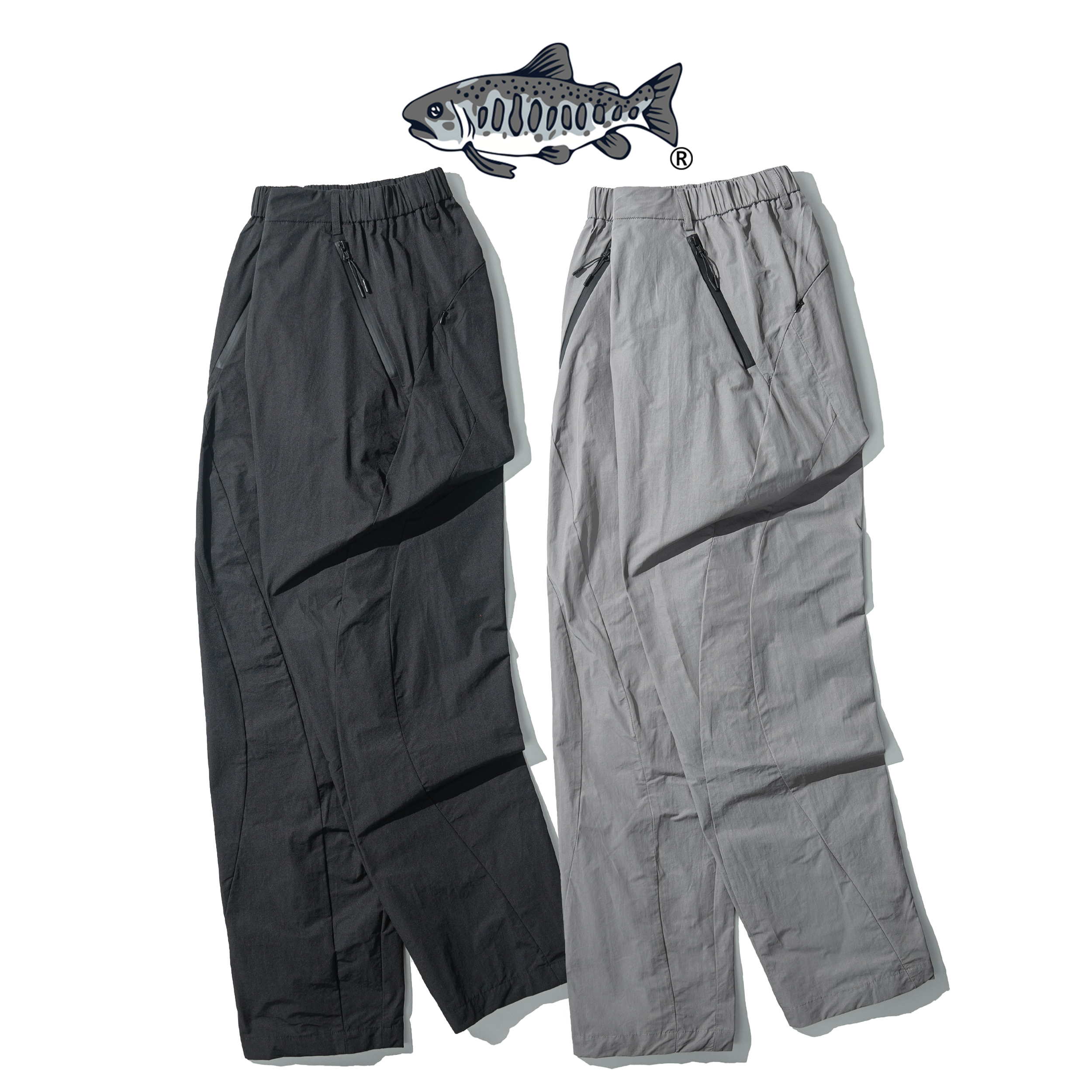 AGILITY Nylon Curved Zip Pants 尼龍 拉鍊 彎刀長褲 [KH18-P]