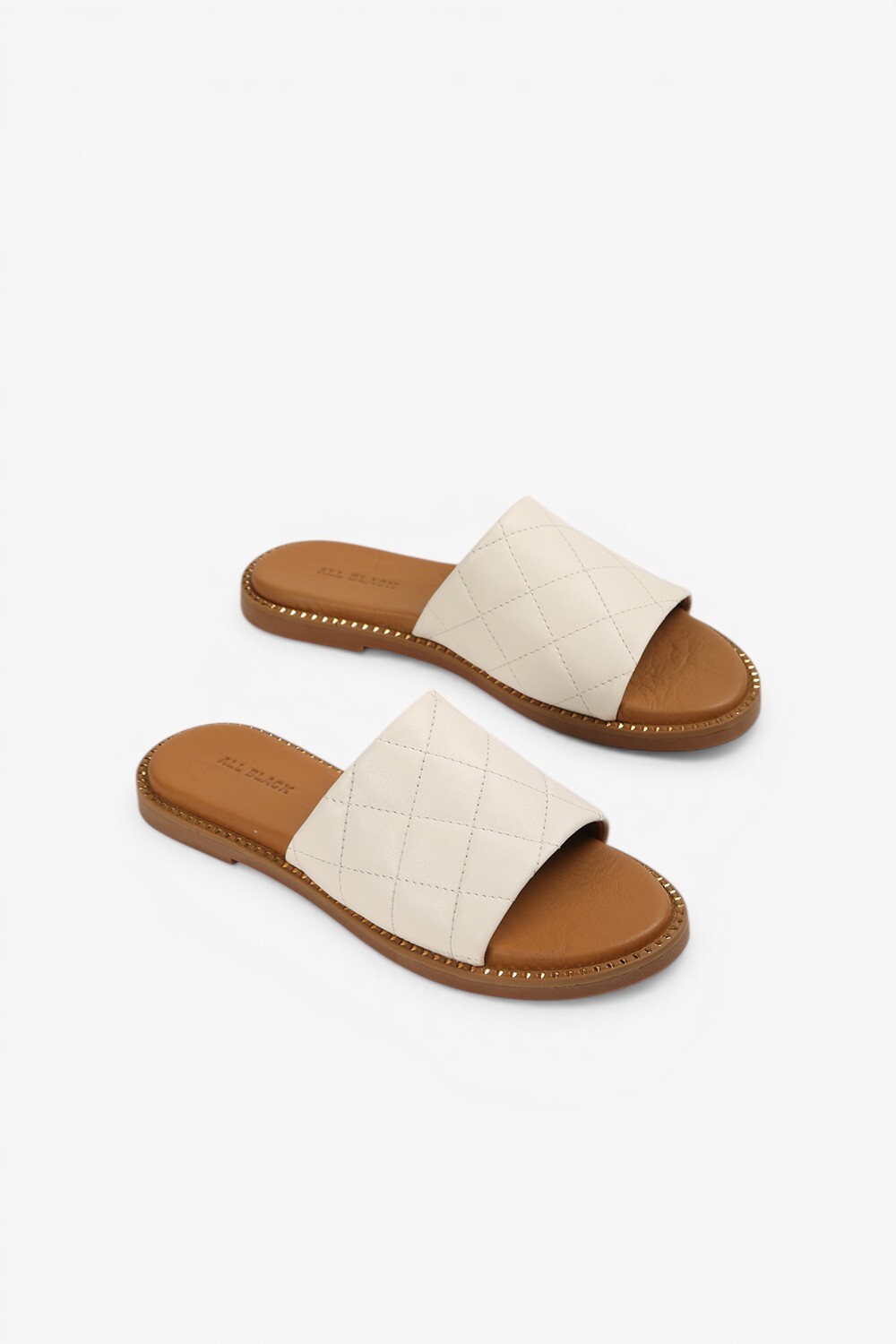 Diamond Quilt 舒適菱形車縫涼鞋