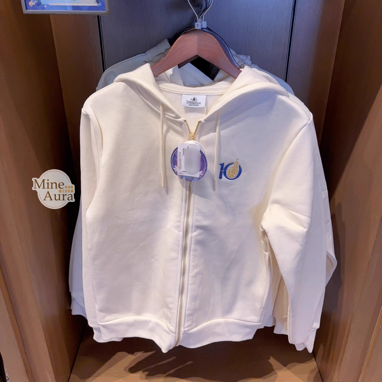 10歲生日慶典 奇妙同慶系列 米奇 Mickey 與好友們 城堡 圖案 長袖 連帽 外套 -上海迪士尼樂園