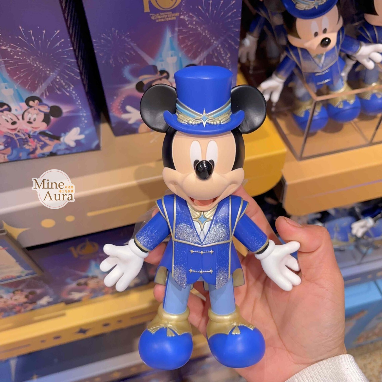 10歲生日慶典 奇妙同慶系列 米奇 Mickey 米妮 Minnie 可動關節 玩具 公仔 -上海迪士尼樂園