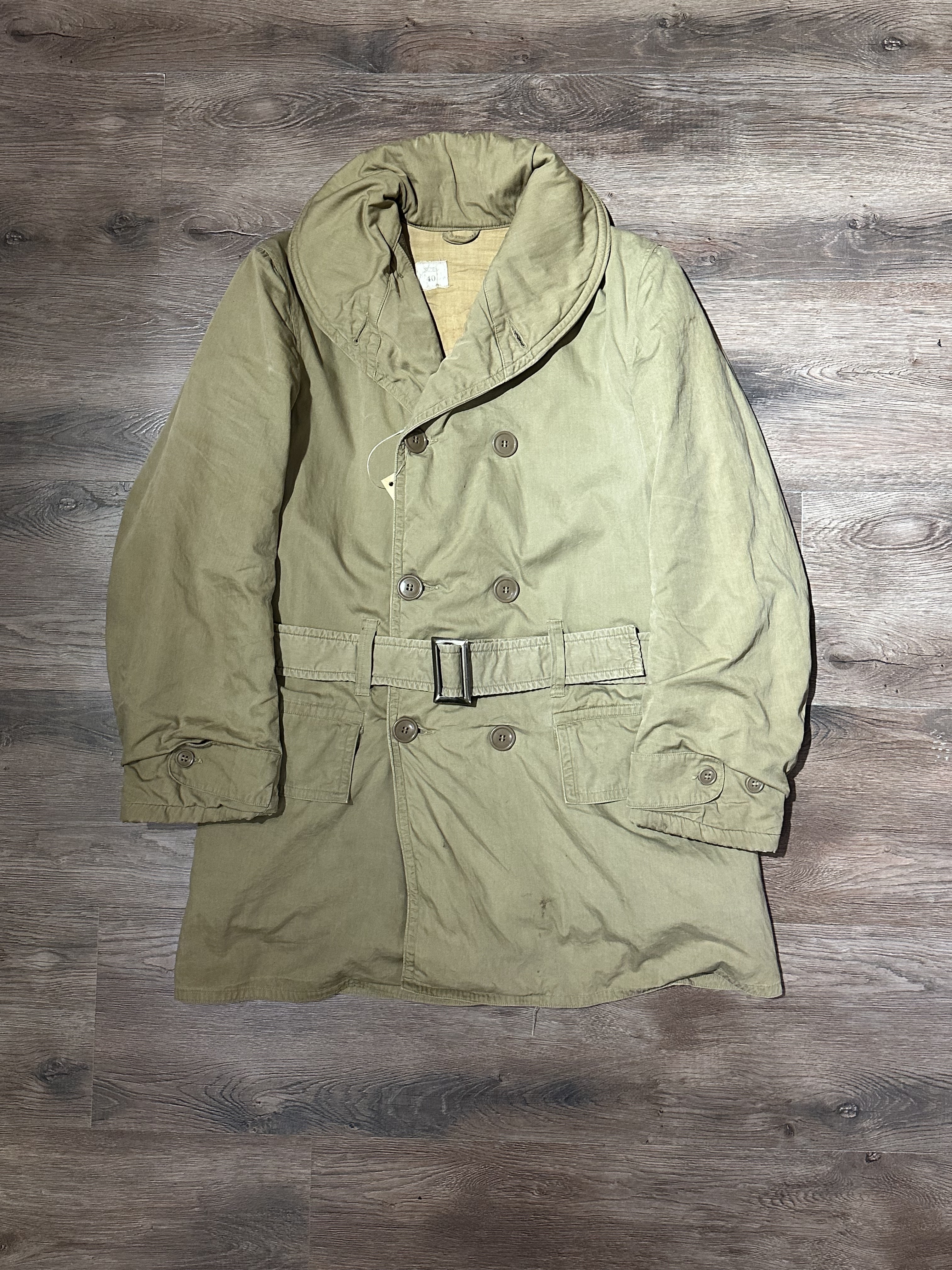 40’s US ARMY  M-42 Mackinaw Coat