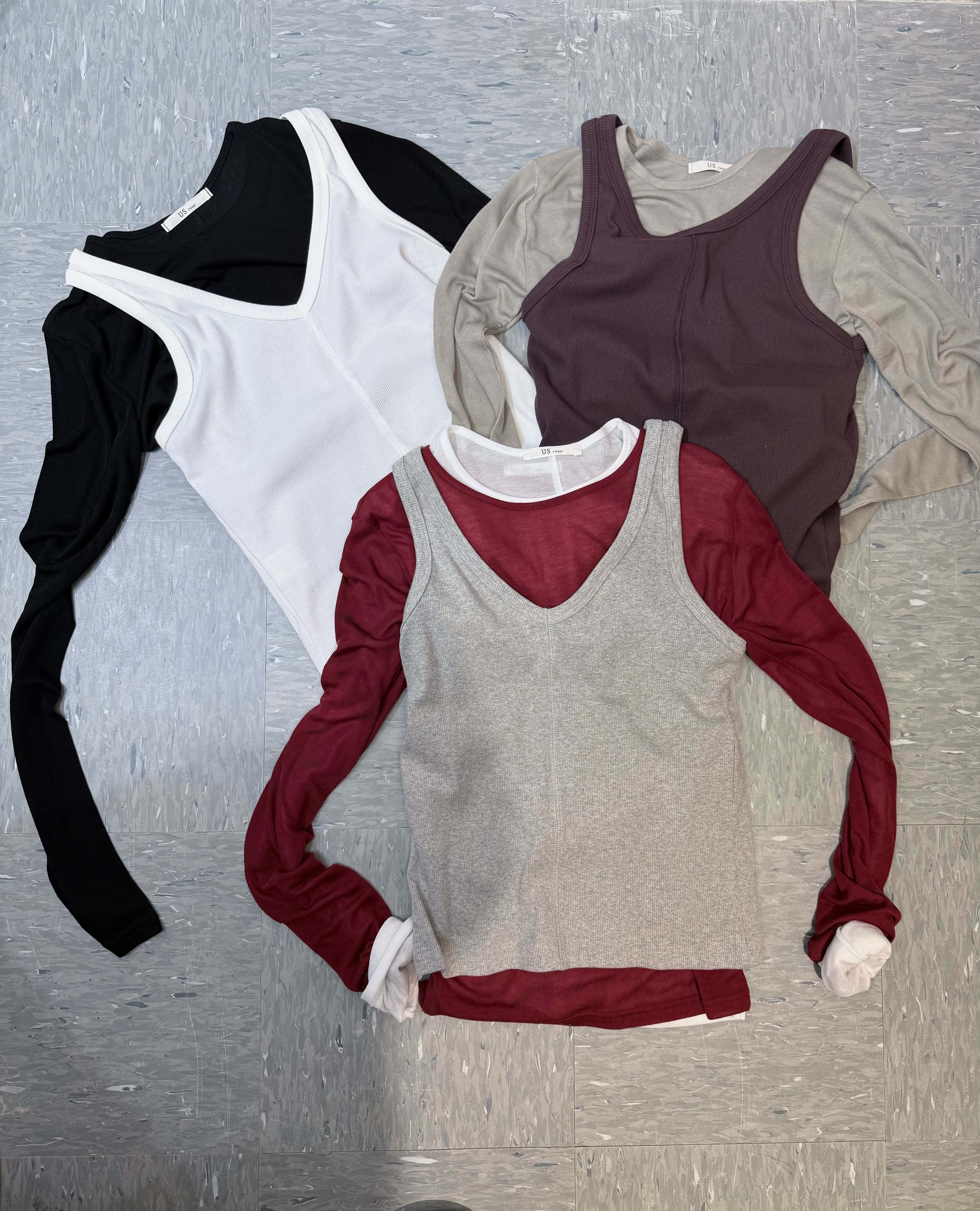 [Combo A] Tencel + cotton Vest