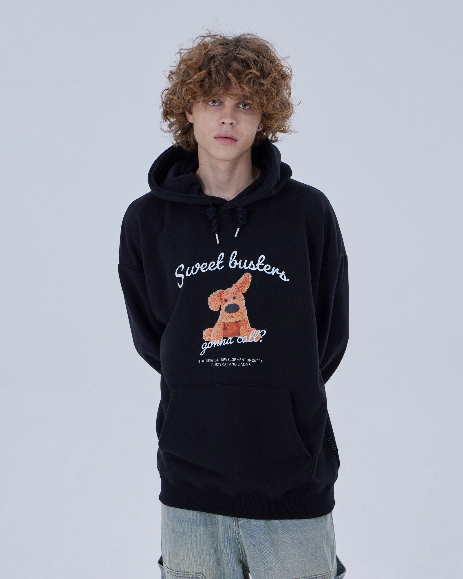 【韓國預購】AKR032415 DYSFUNCT SWEET BUSTER PUPPY HOODIE