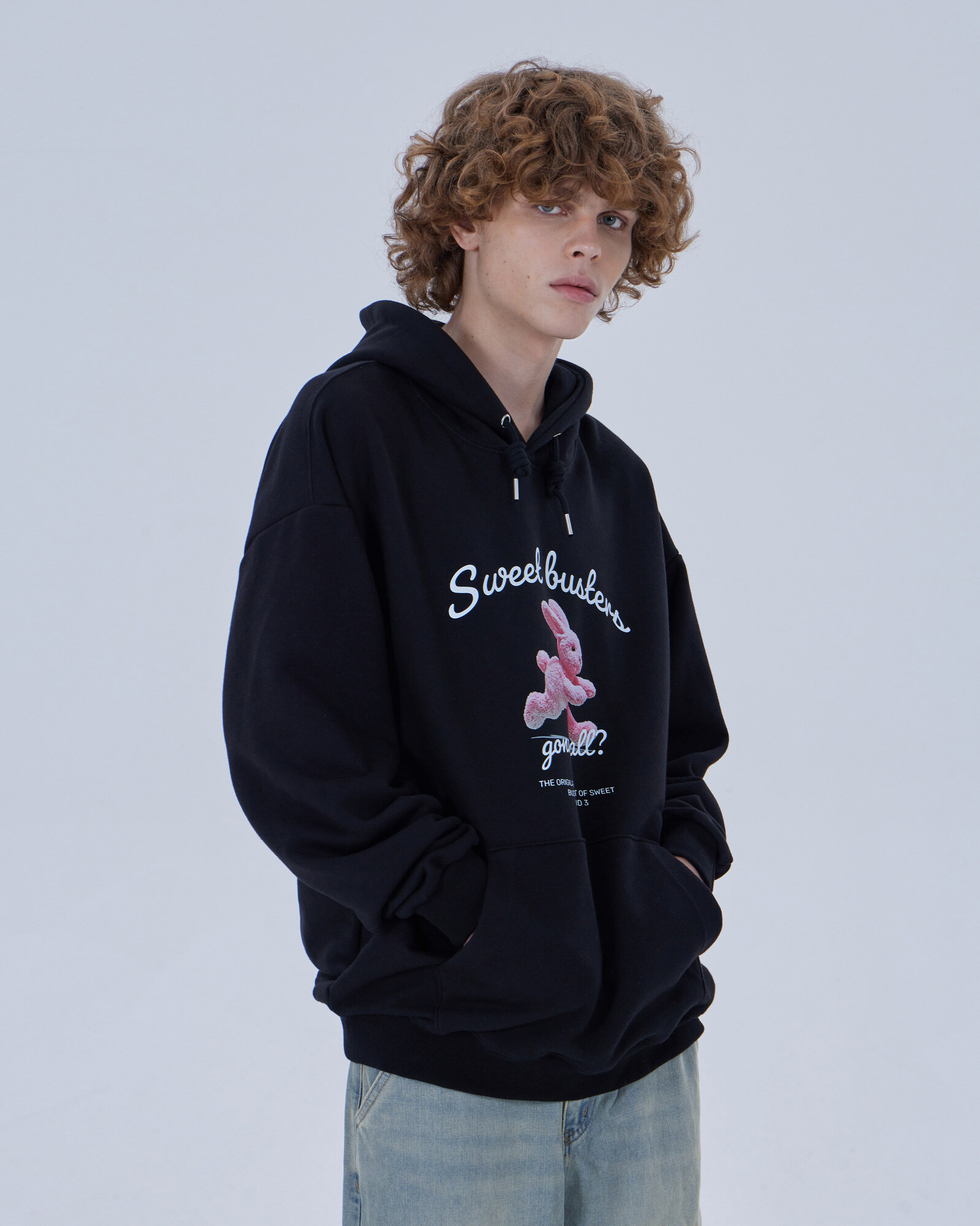 【韓國預購】AKR032416 DYSFUNCT SWEET BUSTER RABBIT HOODIE