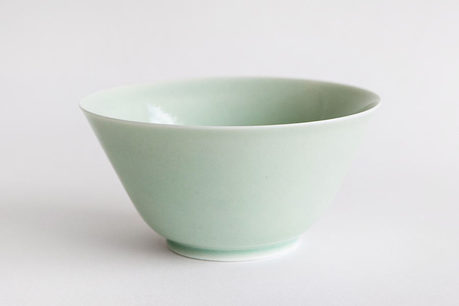 村上雄一-青磁碗 大
