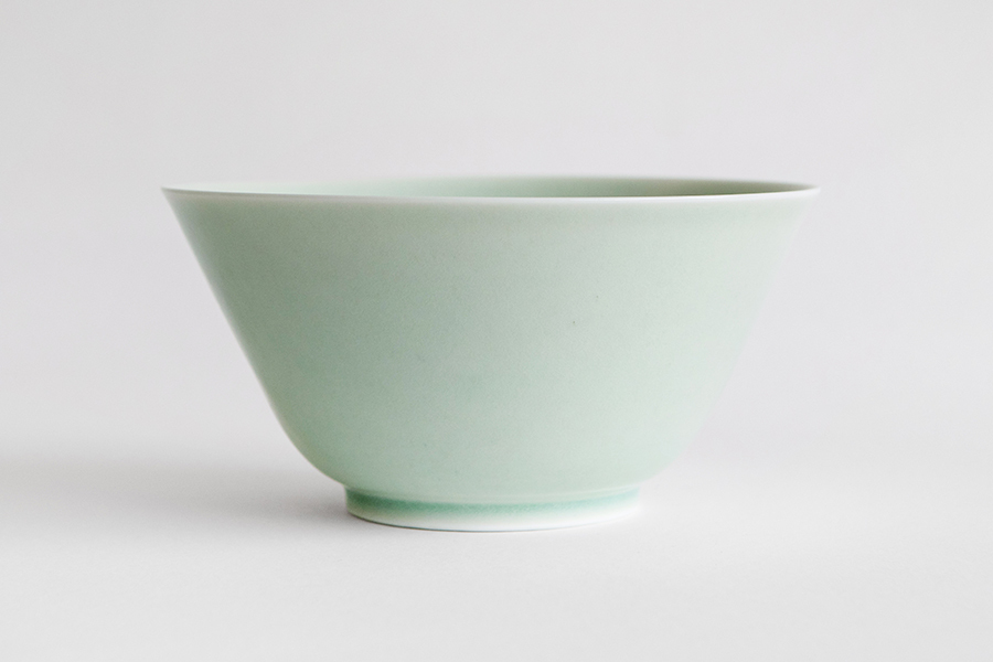 村上雄一-青磁碗 大