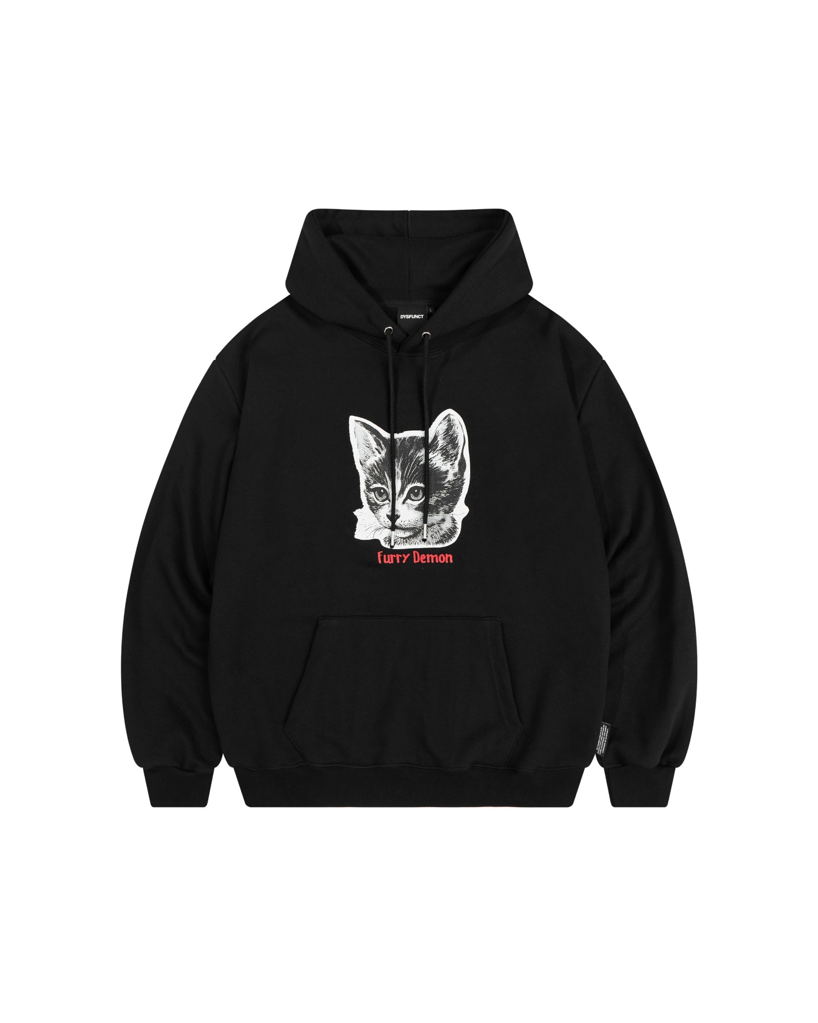 【韓國預購】AKR032419 DYSFUNCT STERN CAT HOODIE