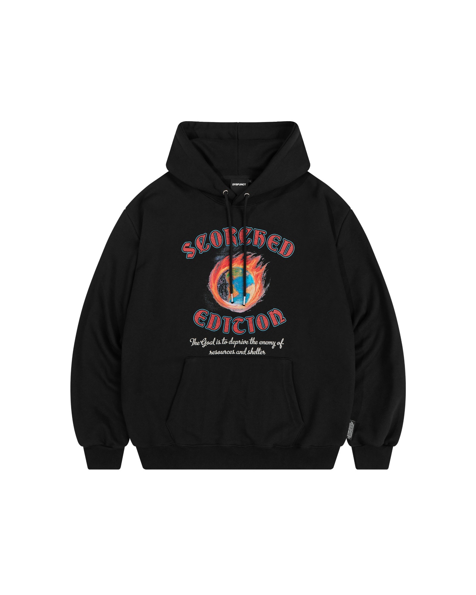 【韓國預購】AKR032423 DYSFUNCT BURNING EARTH HOODIE