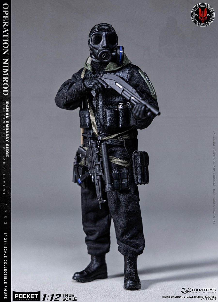 (預訂) DAMTOYS PES012 1/12  1980 Iranian Embassy Hostage Crisis: Operation Hunter (Standard Edition)