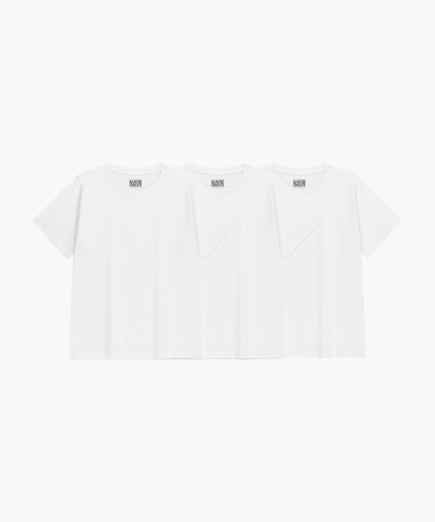 【即時收看直播減至$268一件！重温減至$278一件😱🔥】【2026首次春夏封館😍】【MFG】W 3PACK CIRCLE LOGO TEE (White/Mix)