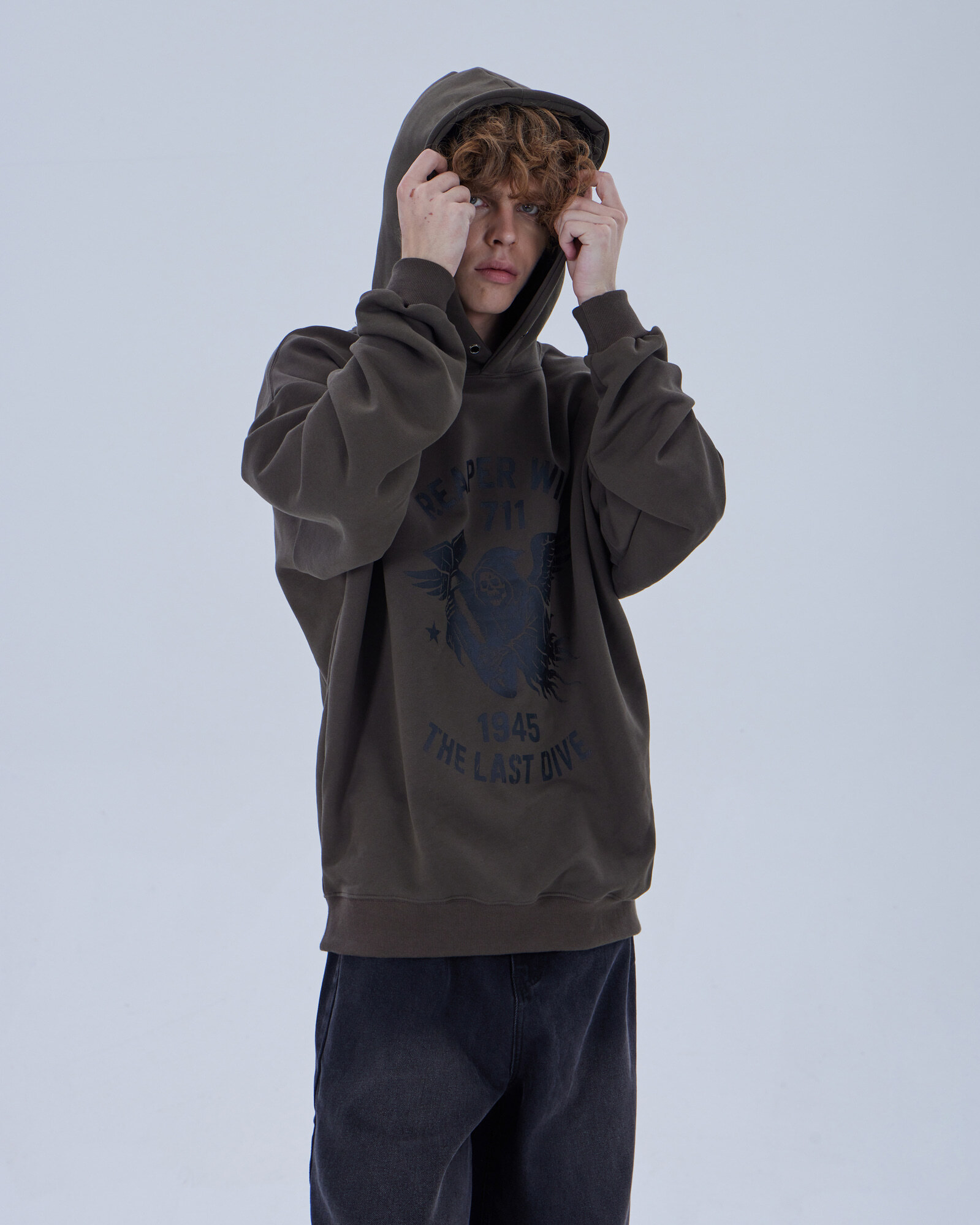 【韓國預購】AKR032425 DYSFUNCT REAPER WING HOODIE