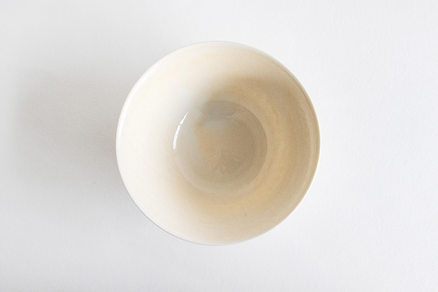 村上雄一 - 米色碗 / 中