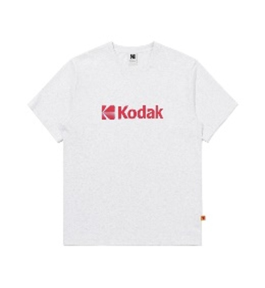 XE004 KODAK Essential Big Logo Askin Short Sleeve T-shirt