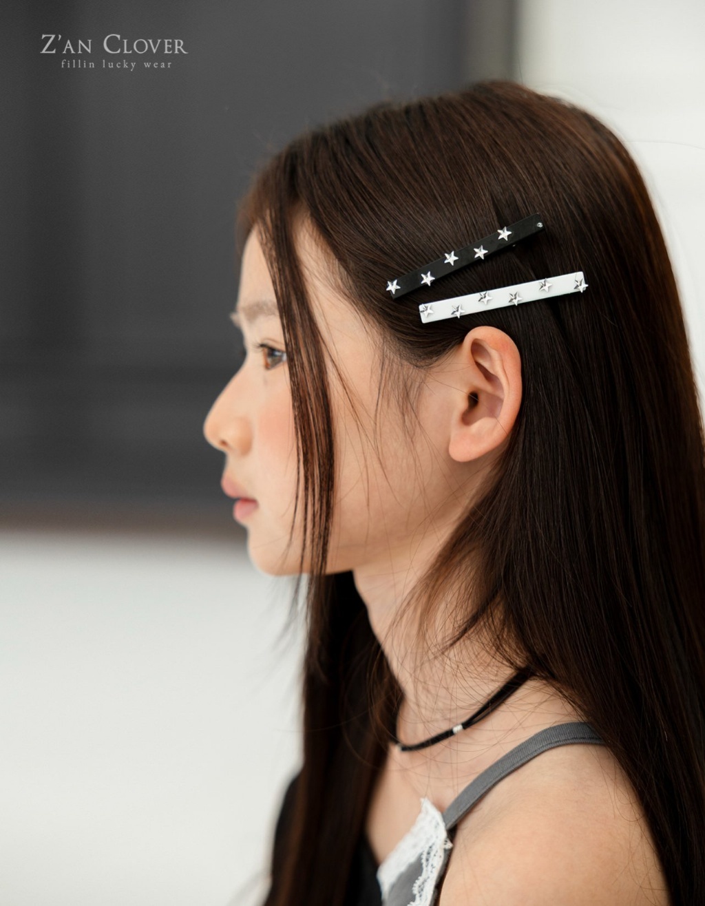 正韓夏ZAN CLOVER 星星髮夾