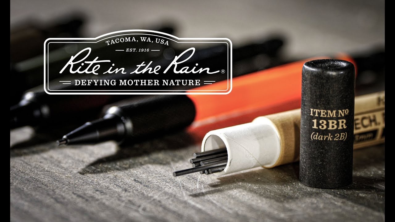 Rite in the Rain 全天候筆與鉛筆｜All-Weather Pens - K.T.Tactica