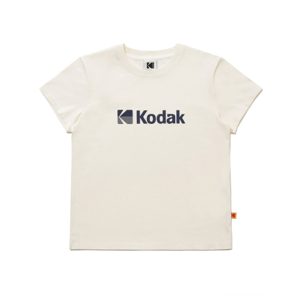 XE007 KODAK (Women's) Essential Big Logo Askin Short Sleeve T-shirt