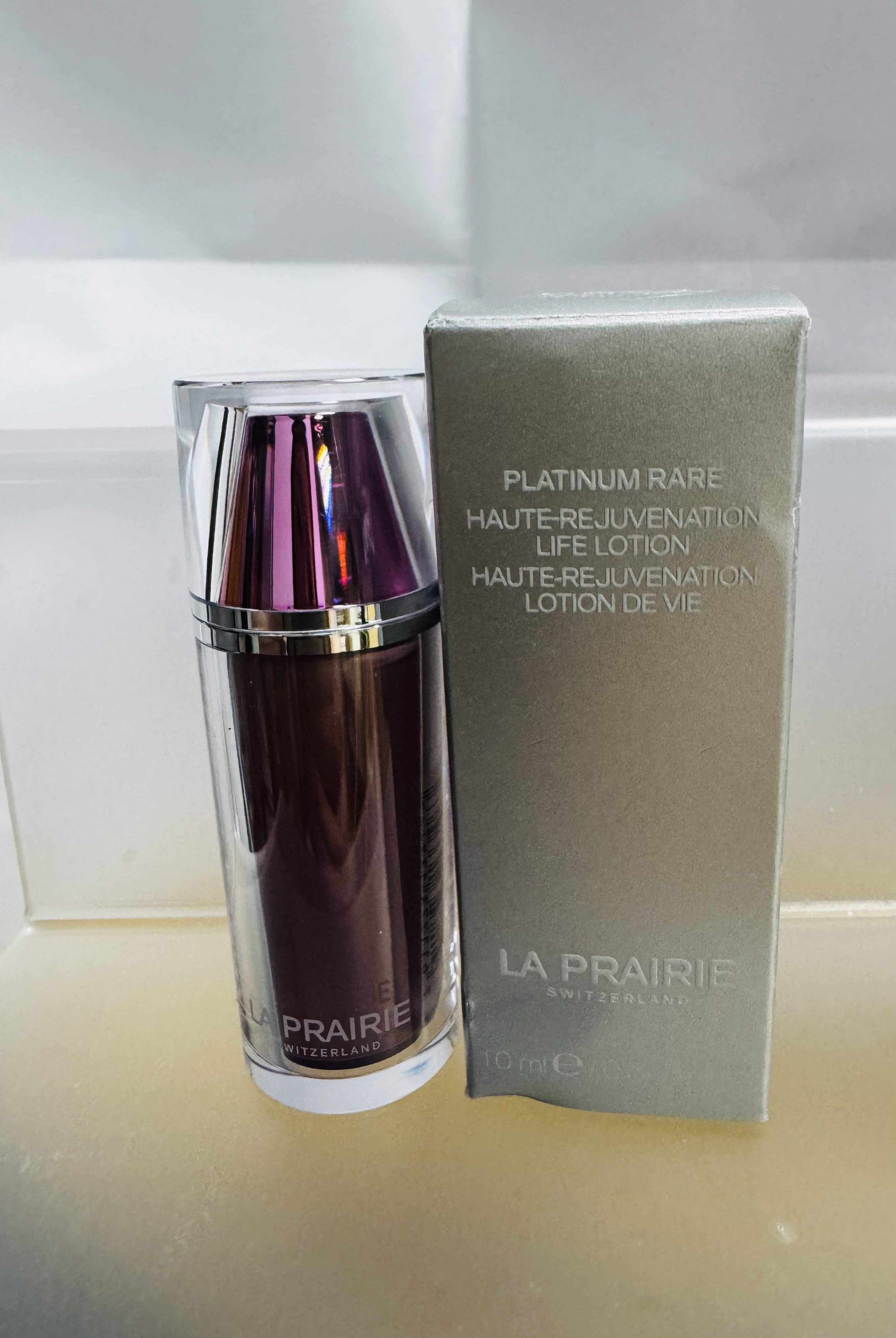 LA PRAIRIE LP 稀世鉑金臻極賦活凝露 Platinum Rare Haute-Rejuvenation Life-Lotion 10ML