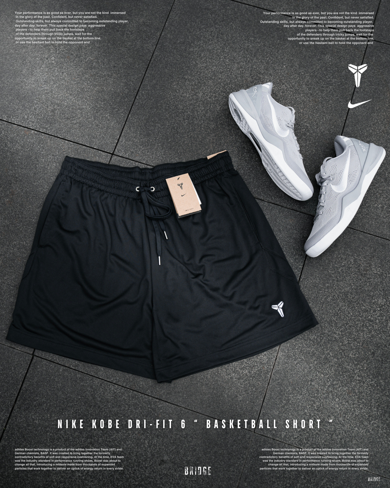 『 限量開團 把握機會 』曼巴精神美式膝上NIKE KOBE DRI-FIT 6 SHORT