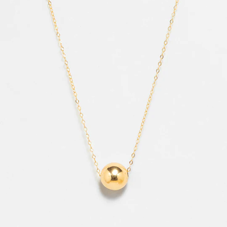 1YA0326-117 [YAY PARIS] Stella Long Necklace Laminated Gold #24AHC-520emst100 (EU)