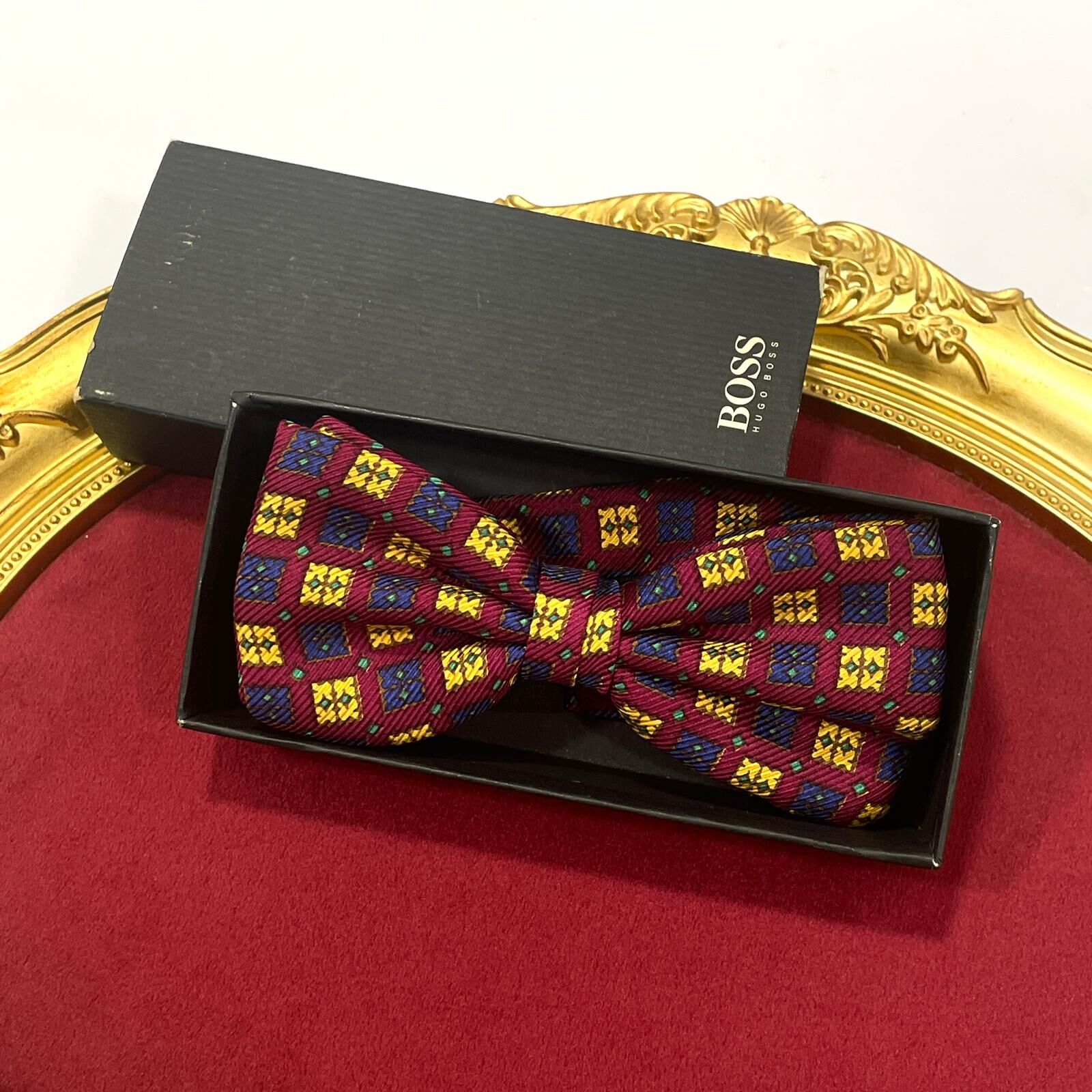 全新BOSS BOW TIE 男士領結 紅/黃/藍 #BOSS 煲呔 #BRAND NEW #香榭站正品
