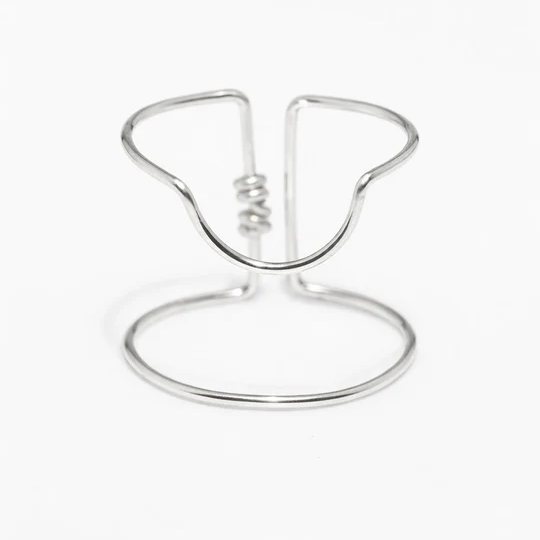 1YA0326-019 [YAY PARIS] Essential Nail Ring Silver #120sies200 (EU)