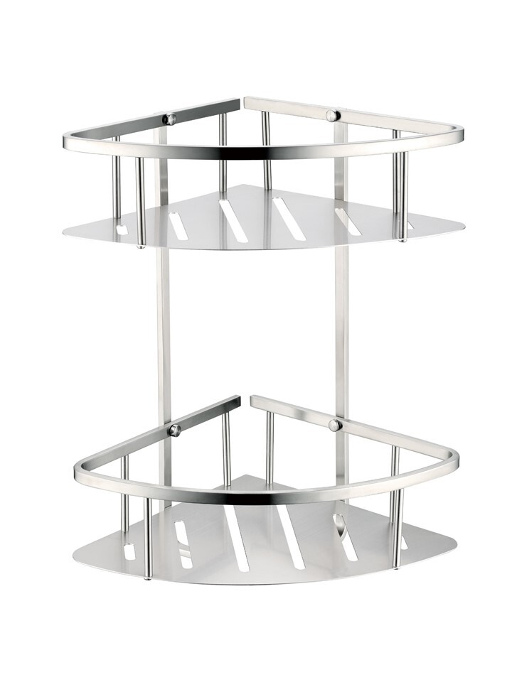 H1DA-6501K雙層平底三角皂籃