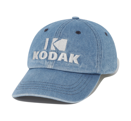 XE024 KODAK I Love Kodak Denim Ball Cap 002 (ML)