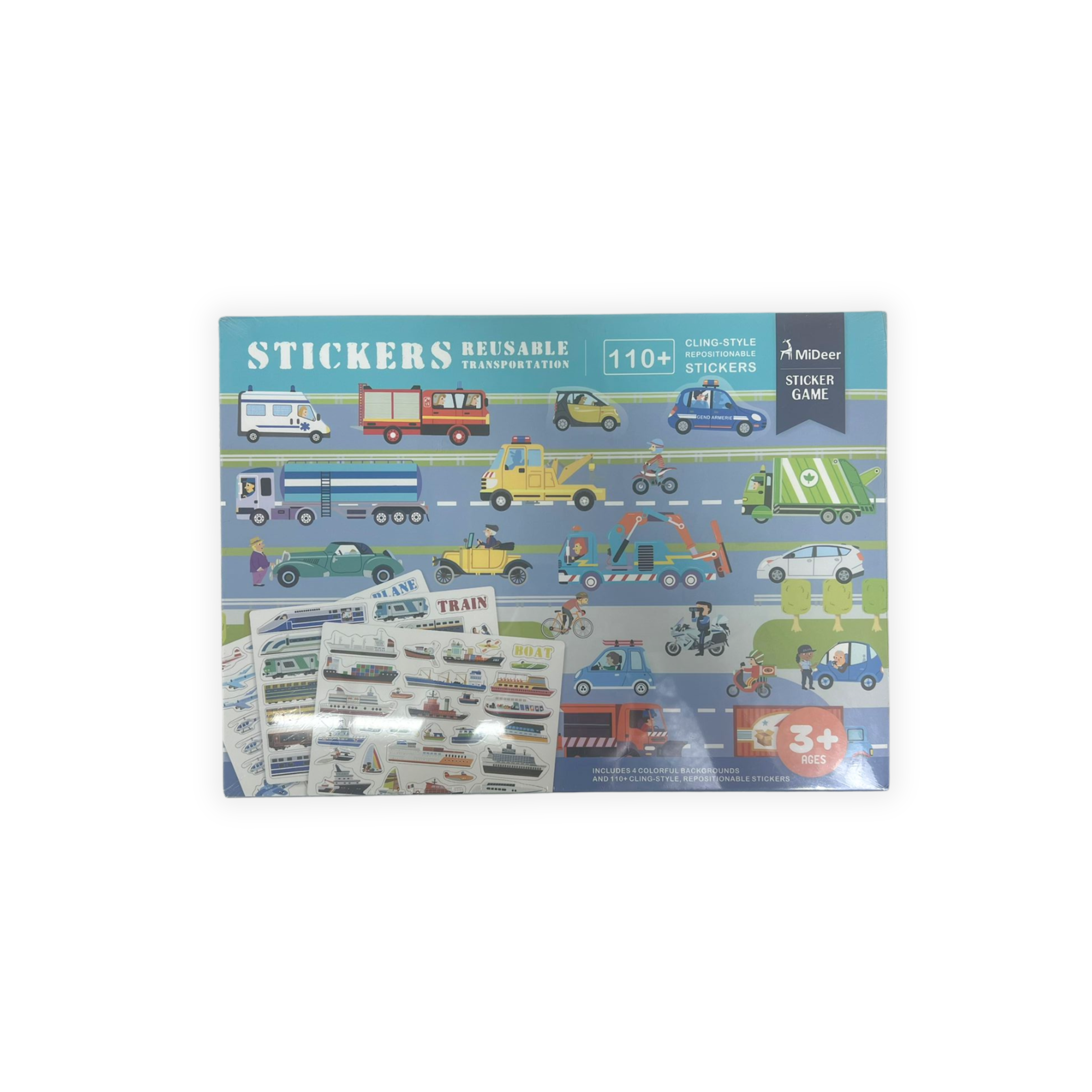 MiDeer靜電場景貼紙 汽車