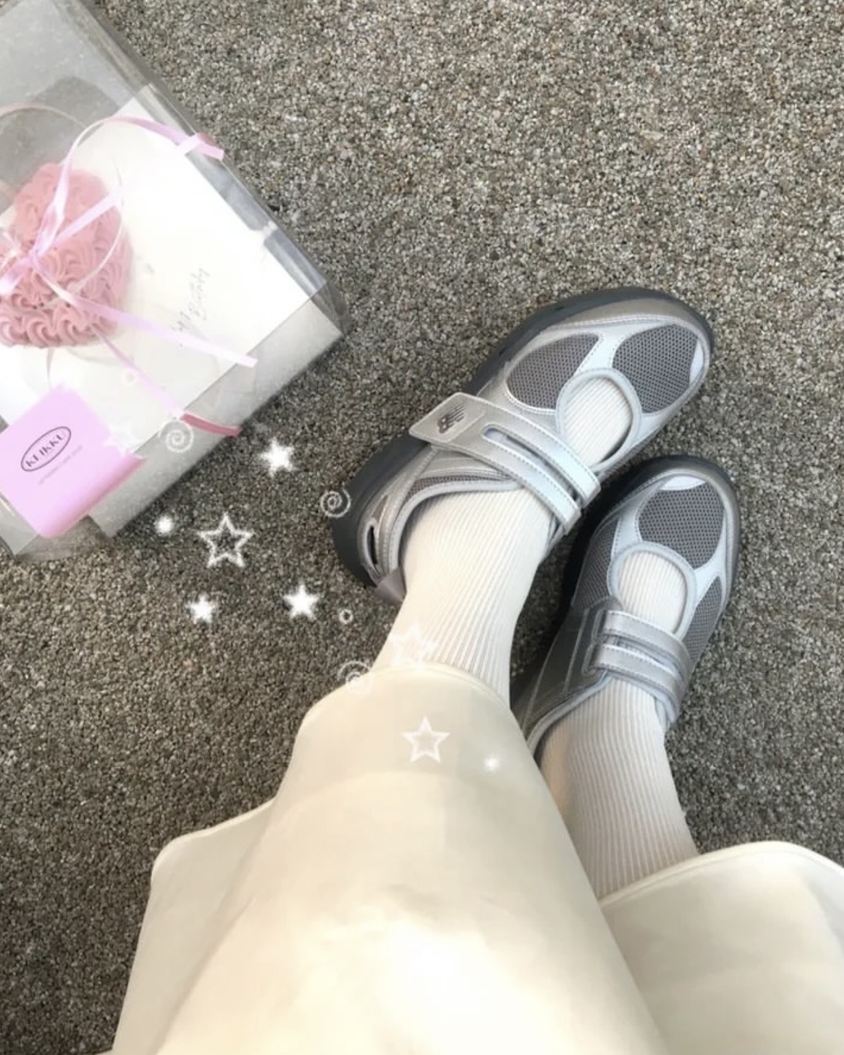 現貨 | New Balance Breeze 銀灰色 瑪莉珍 韓國限定