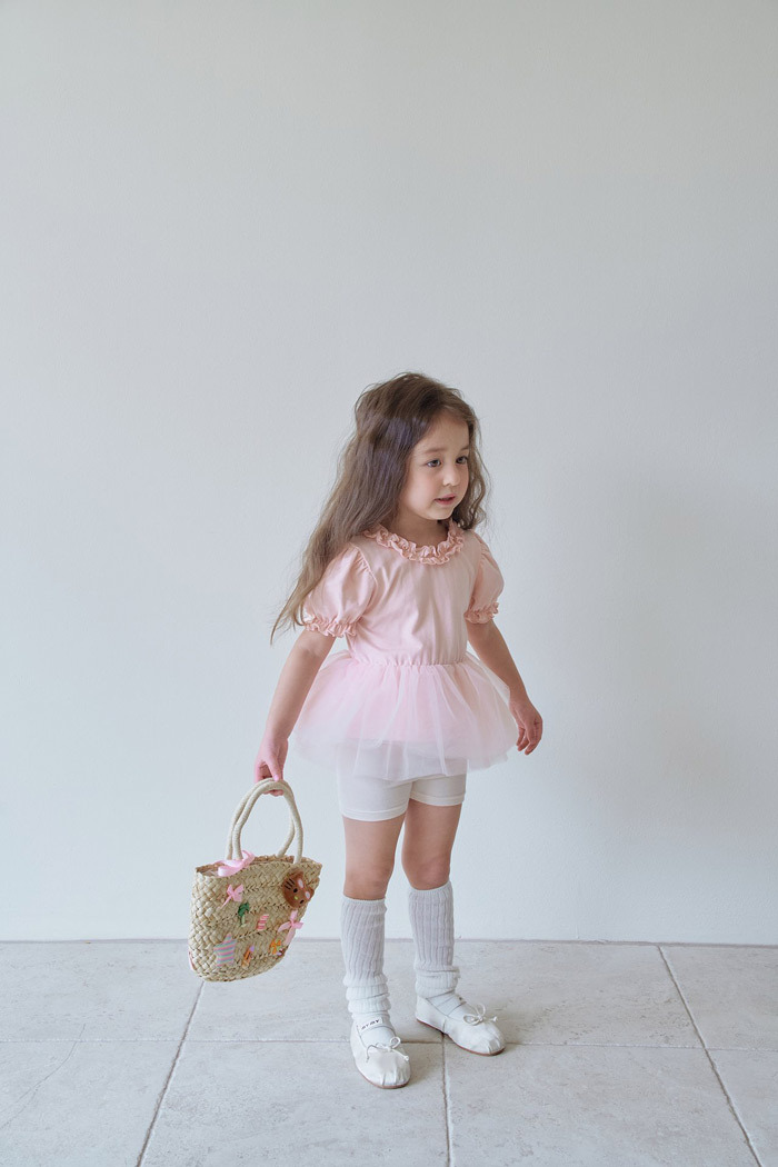 正韓夏momoann 三色布標安全褲/內搭褲