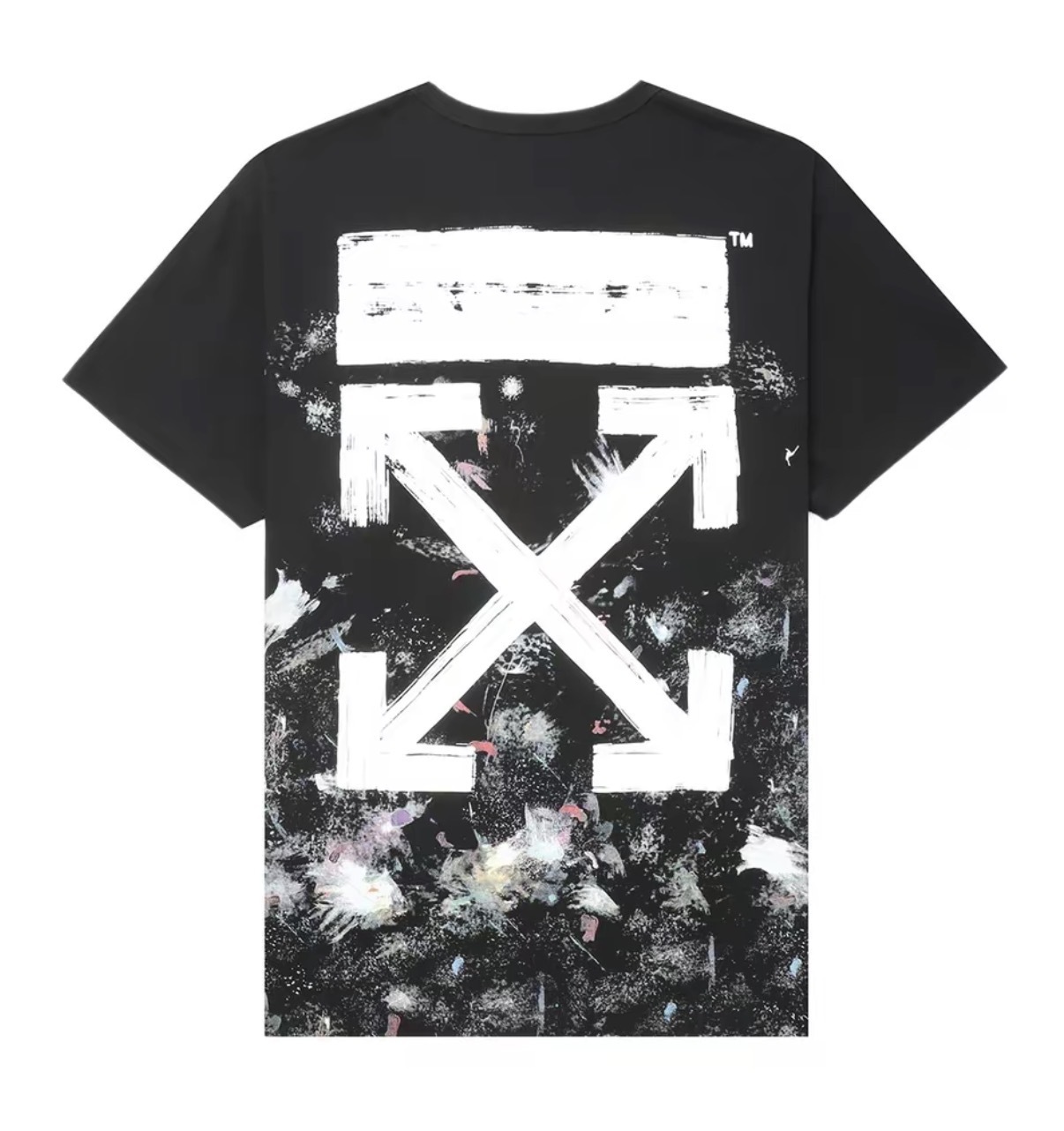 Off white Tee SS26 galaxy brushed