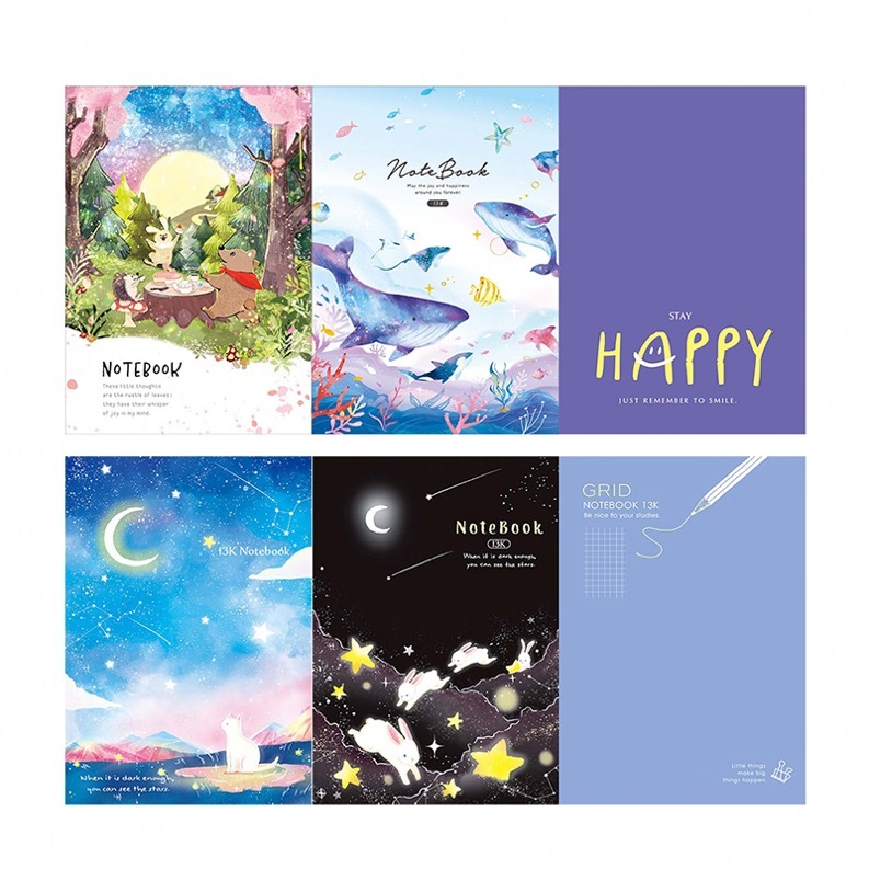 四季紙品 筆記 13K【BJ1110 BJ1211 BJ1407 BJ1837】