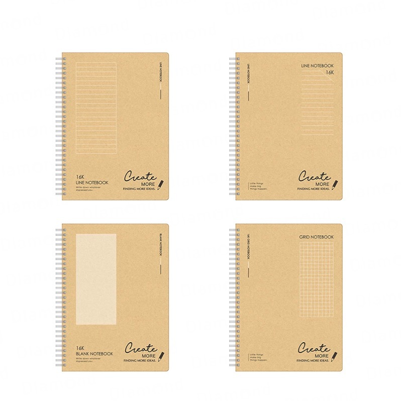 四季紙品 筆記 牛皮雙圈 16K【BJC21203 BJC24204 BJC28203】