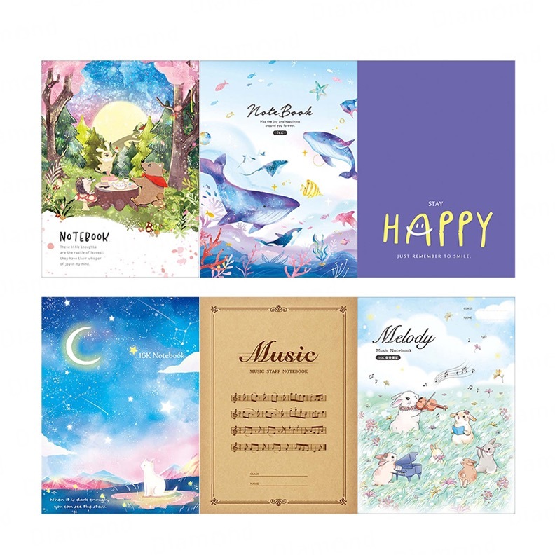 四季紙品 筆記 16K【BJ2106 BJ2219 BJ2407 BJ2507 BJ2518 BJ2602 BJ2803 BJ2905 BJ2906】