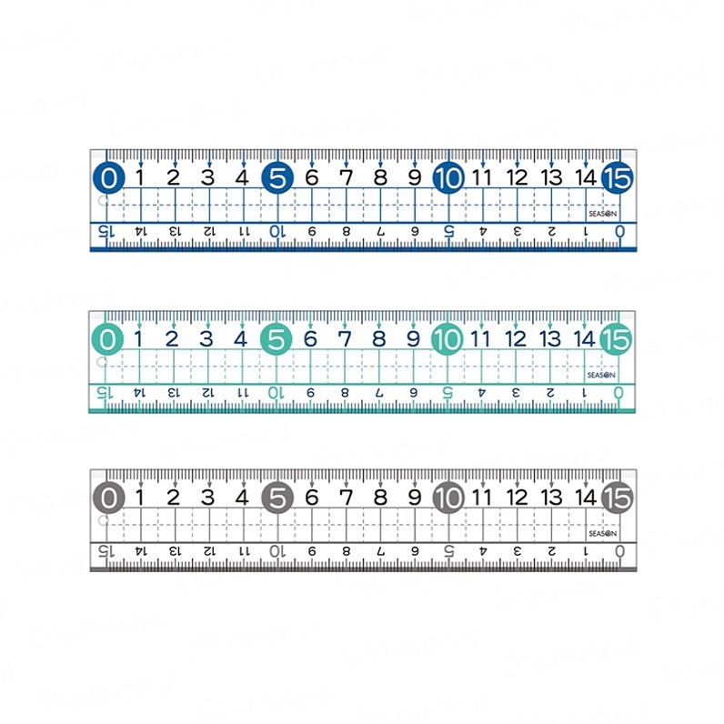 四季紙品 大字尺15公分 6入組【CK013】