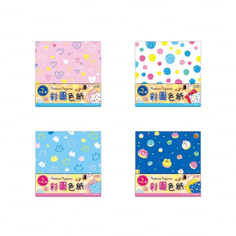 四季紙品 Pattern色紙 6入組【GT2025】