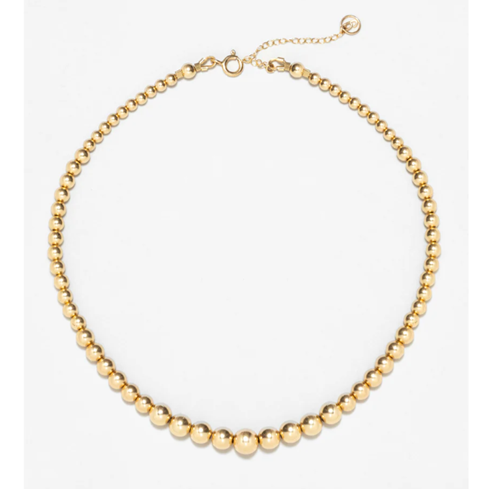 1YA0326-131 [YAY PARIS] Lana Necklace Laminated Gold #24AHC-500tplnmy100 (EU)